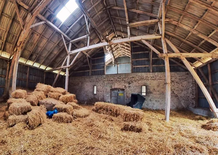 Semesterbostad Gut-royum-grosse-diele Brodersby-Goltoft